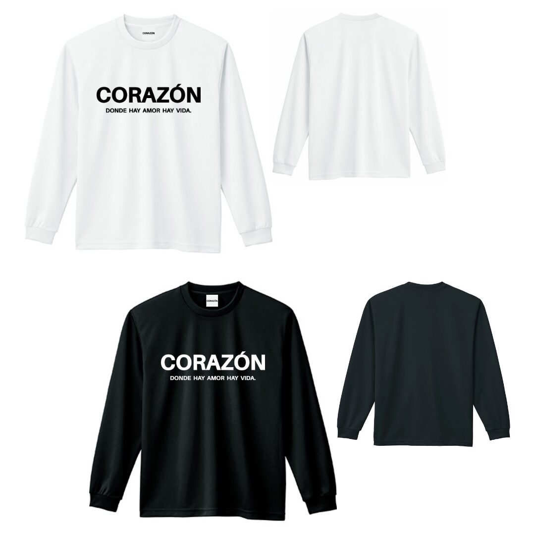 【CORAZÓN】プラクティスシャツ 長袖 BÁSICO 1