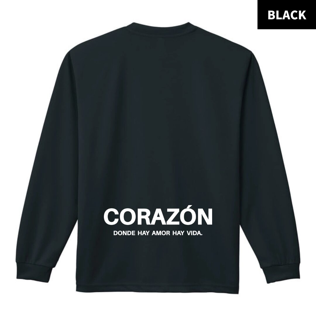 【CORAZÓN】プラクティスシャツ 長袖 BÁSICO 2