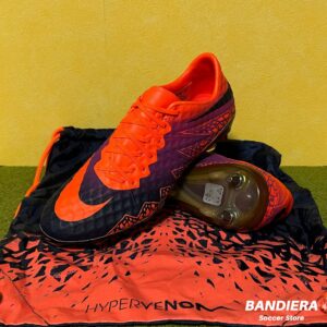 NIKE ナイキ サッカースパイク ハイパーヴェノム フィニッシュ SG-PRO（クリムゾン×パープル）768898 846