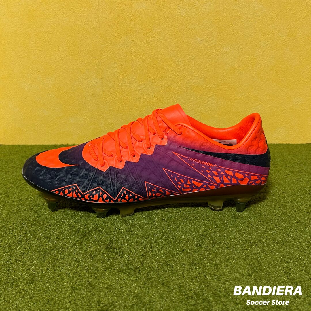 NIKE ナイキ サッカースパイク ハイパーヴェノム フィニッシュ SG-PRO（クリムゾン×パープル）768898 846