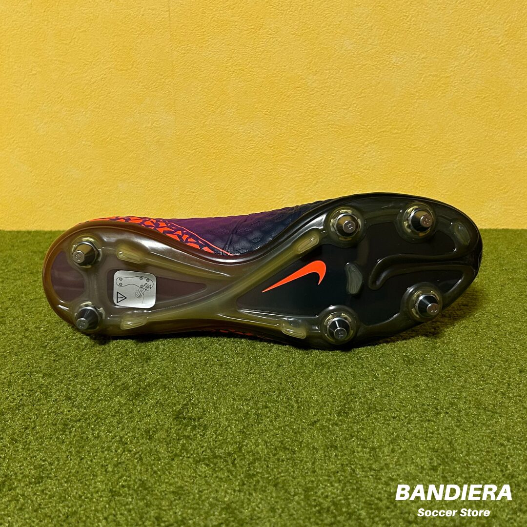 NIKE ナイキ サッカースパイク ハイパーヴェノム フィニッシュ SG-PRO（クリムゾン×パープル）768898 846