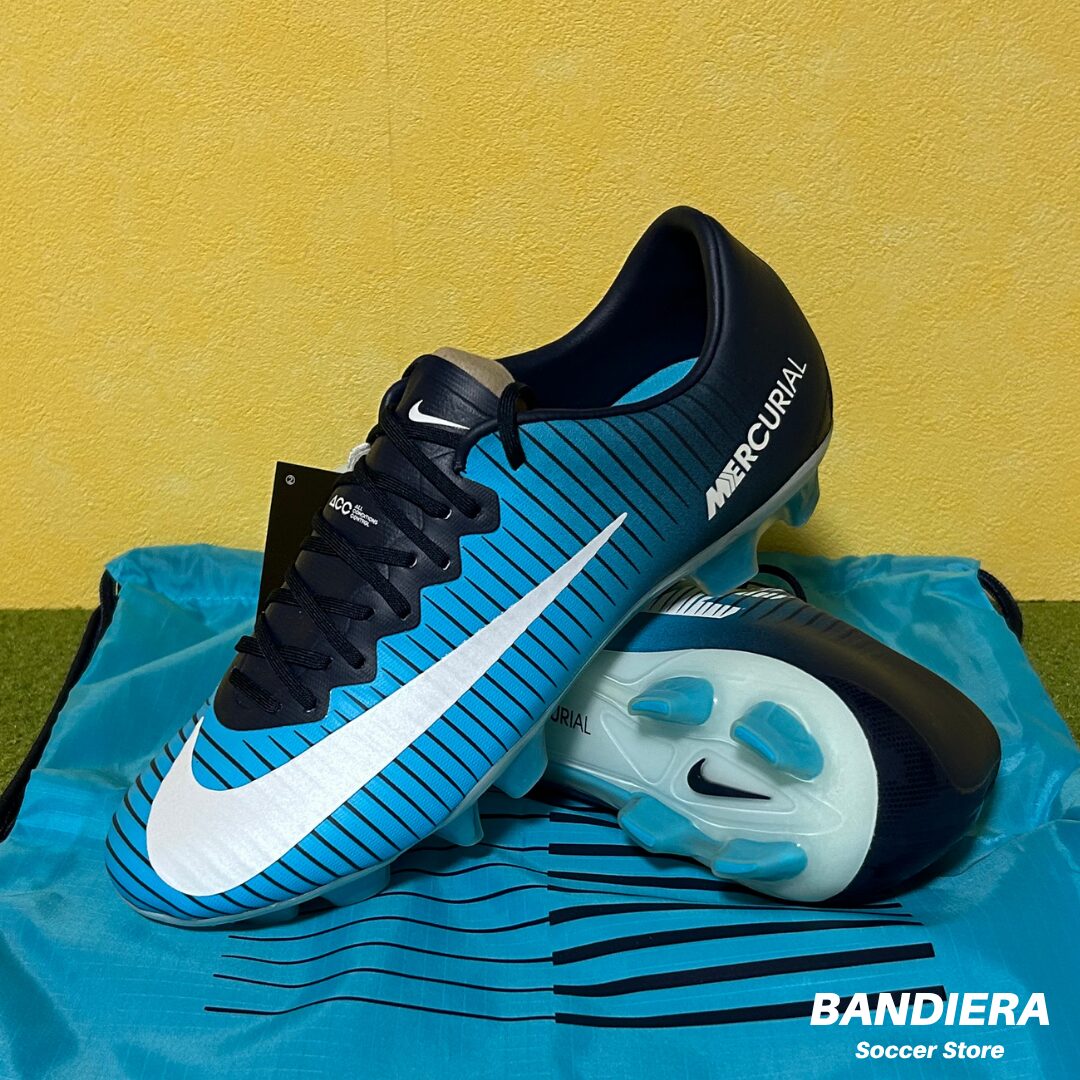 NIKE ナイキ サッカースパイク マーキュリアル ヴェイパー XI HG-V（ブルー×ホワイト）831959 414