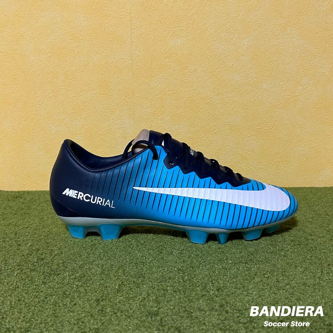 NIKE ナイキ サッカースパイク マーキュリアル ヴェイパー XI HG-V（ブルー×ホワイト）831959 414