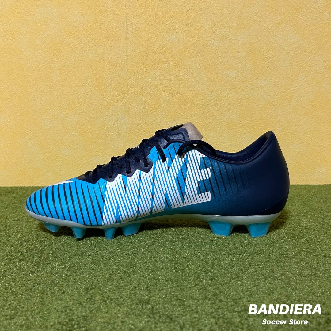 NIKE ナイキ サッカースパイク マーキュリアル ヴェイパー XI HG-V（ブルー×ホワイト）831959 414
