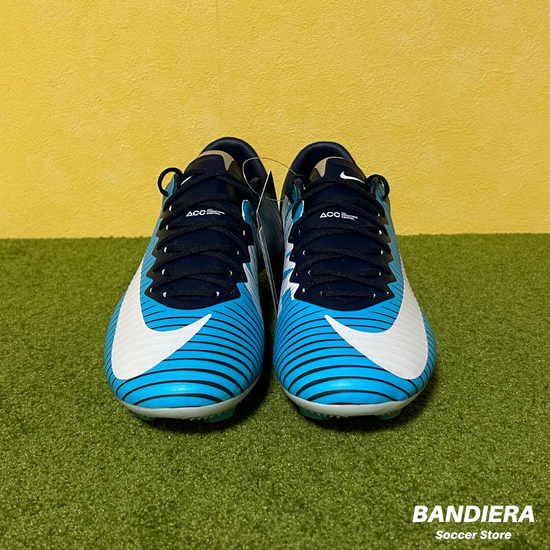 NIKE ナイキ サッカースパイク マーキュリアル ヴェイパー XI HG-V（ブルー×ホワイト）831959 414