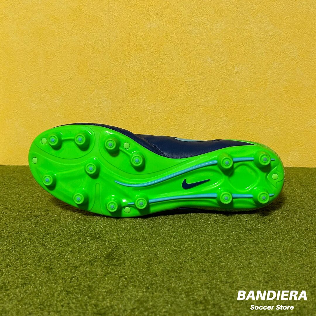 NIKE ナイキ サッカースパイク ティエンポ レガシー II HG-E（ネイビー×グリーン）819219 443