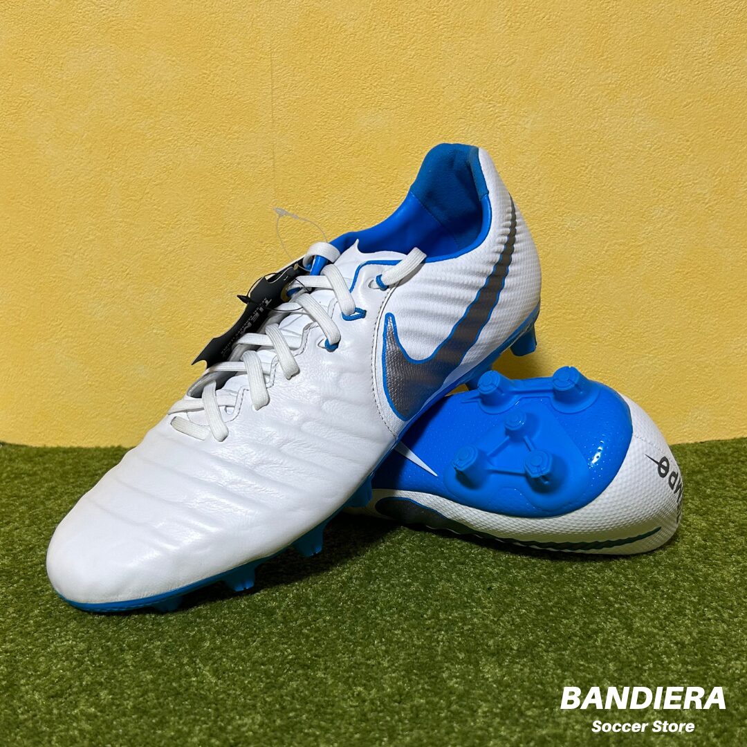 NIKE ナイキ サッカースパイク ティエンポ レジェンド 7 PRO HG（ホワイト×ブルー）AO9881 107