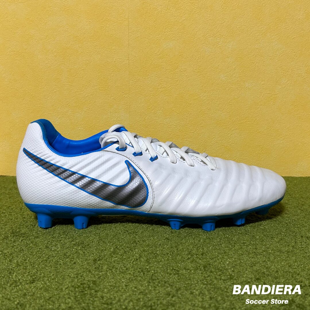NIKE ナイキ サッカースパイク ティエンポ レジェンド 7 PRO HG（ホワイト×ブルー）AO9881 107