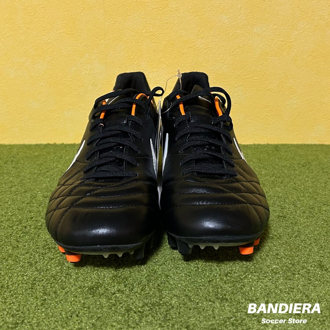 NIKE ナイキ サッカースパイク ティエンポ レジェンド IV HG-E AF（ブラック×ホワイト×オレンジ）454325 018