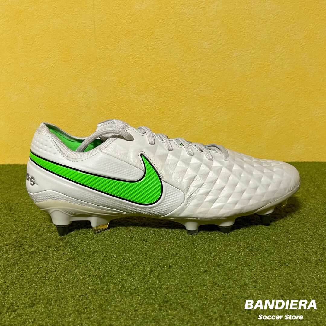 NIKE ナイキ サッカースパイク ティエンポ レジェンド 8 エリート SG-PRO（ホワイト×グリーン）CJ6085-031