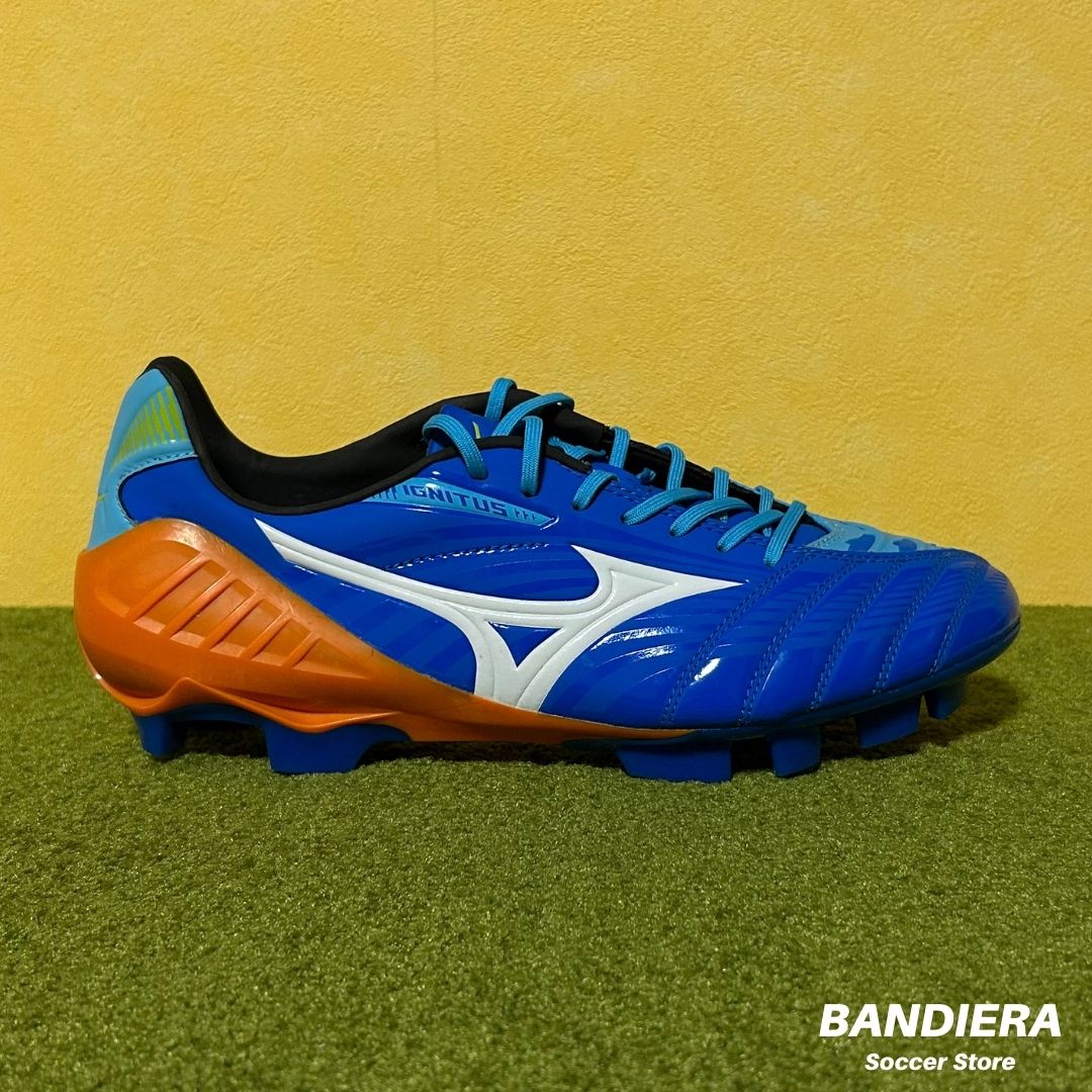MIZUNO ミズノ サッカースパイク ウエーブ イグニタス 3 SL（ブルー×オレンジ）P1GA143101