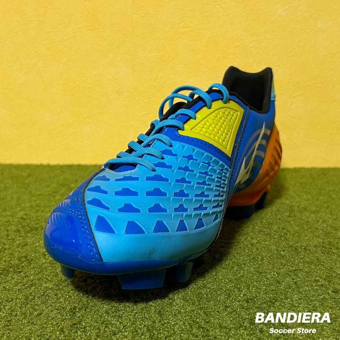 MIZUNO ミズノ サッカースパイク ウエーブ イグニタス 3 SL（ブルー×オレンジ）P1GA143101