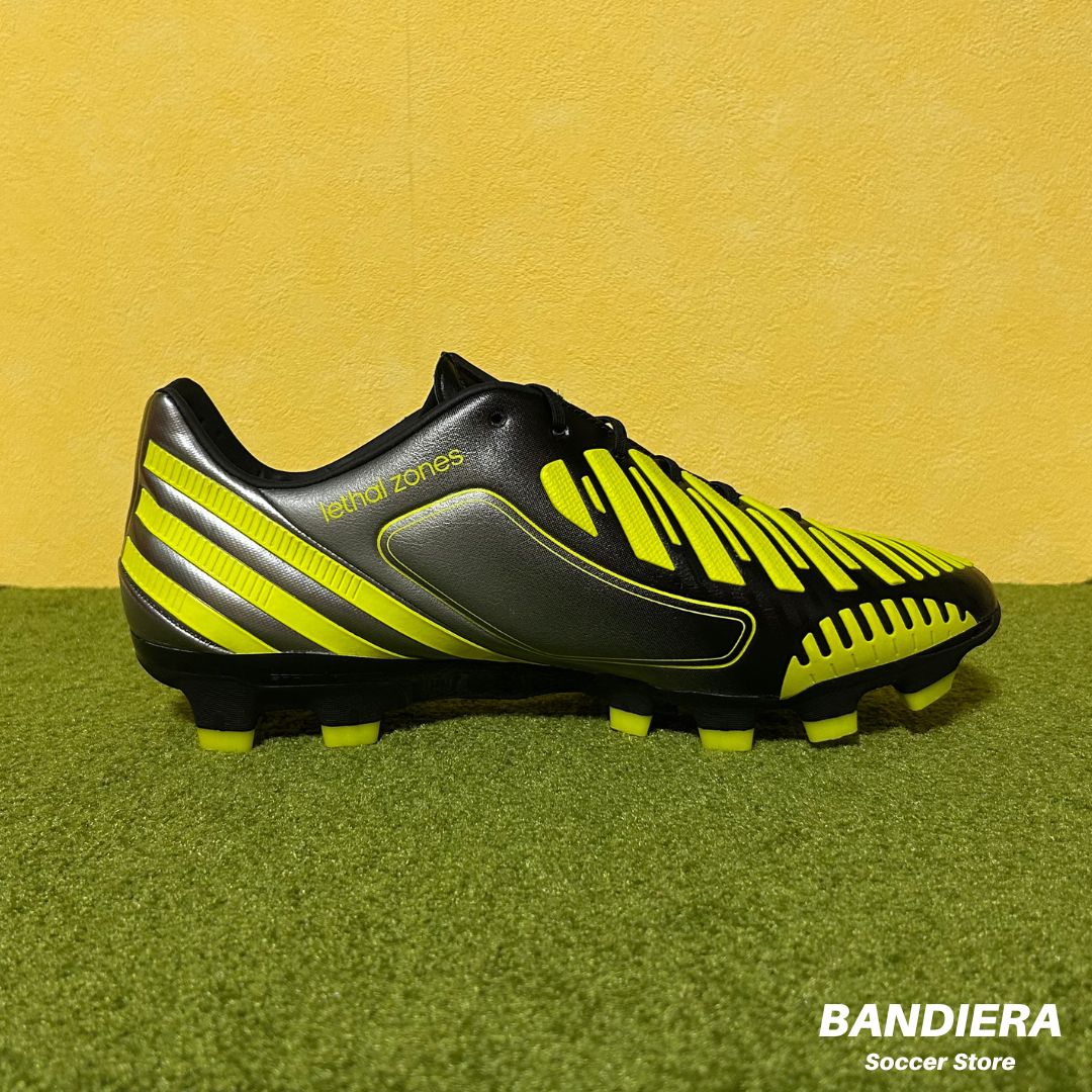 ADIDAS アディダス サッカースパイク プレデター リーサルゾーン ジャパン TRX HG（ブラック×イエロー）
