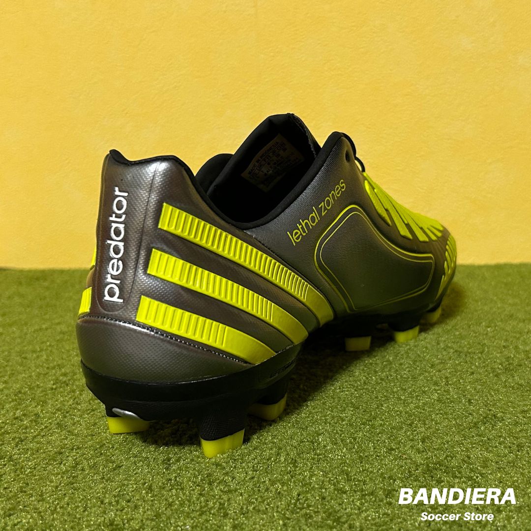 ADIDAS アディダス サッカースパイク プレデター リーサルゾーン ジャパン TRX HG（ブラック×イエロー）