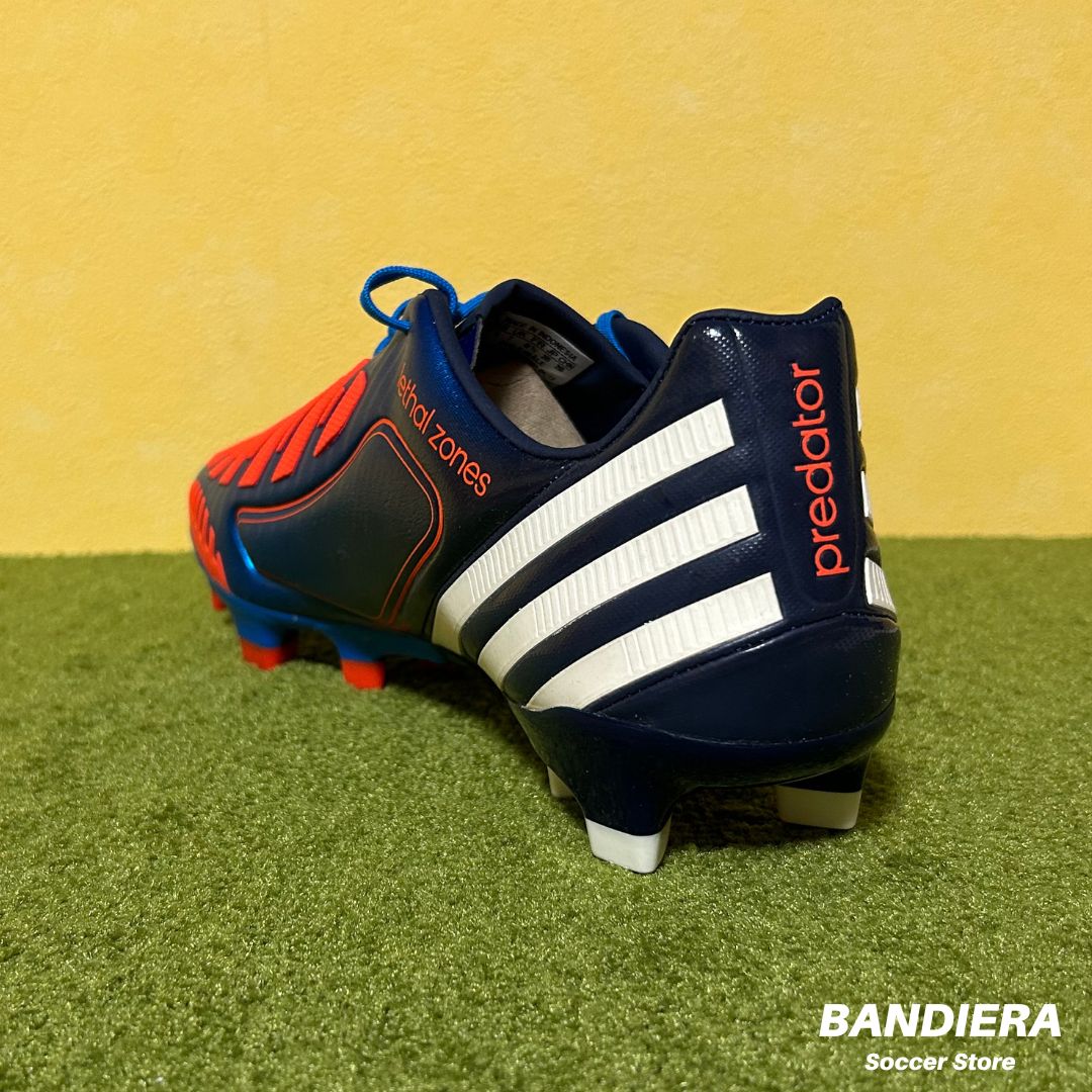 ADIDAS アディダス サッカースパイク プレデター リーサルゾーン TRX FG（ブルー×オレンジ）V20975
