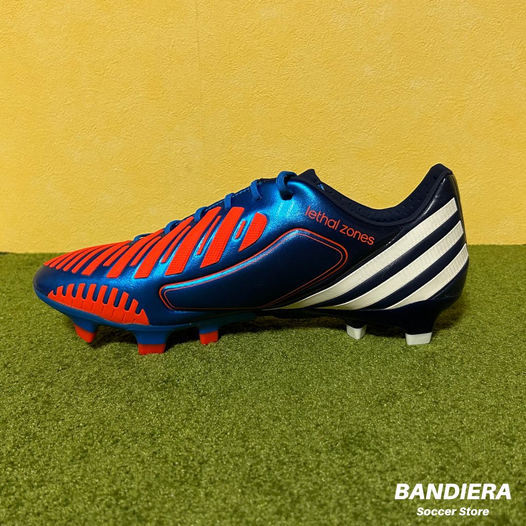 ADIDAS アディダス サッカースパイク プレデター リーサルゾーン TRX FG（ブルー×オレンジ）V20975