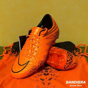 NIKE ナイキ サッカースパイク ハイパーヴェノム フィニッシュ HG-E（オレンジ×ブラック）749902 888