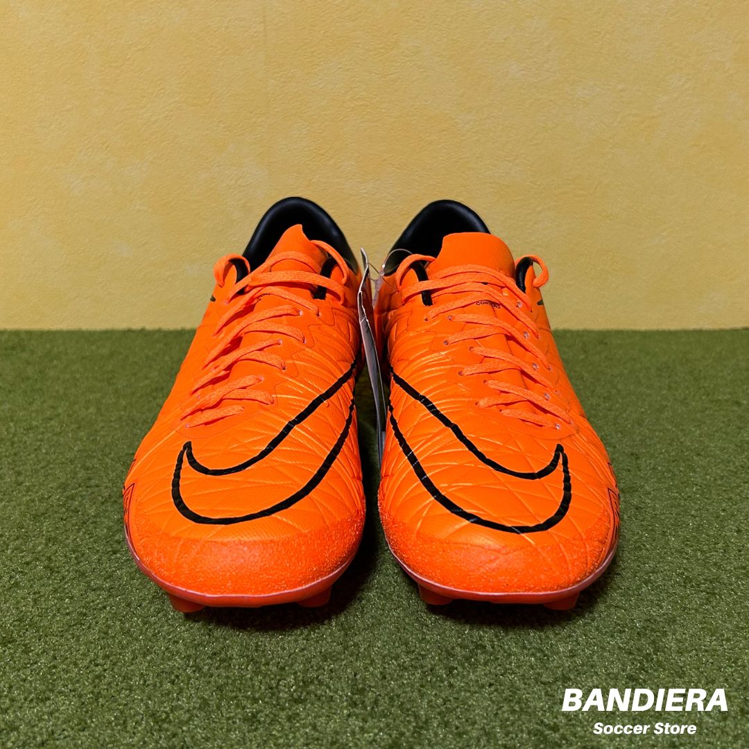 NIKE ナイキ サッカースパイク ハイパーヴェノム フィニッシュ HG-E（オレンジ×ブラック）749902 888
