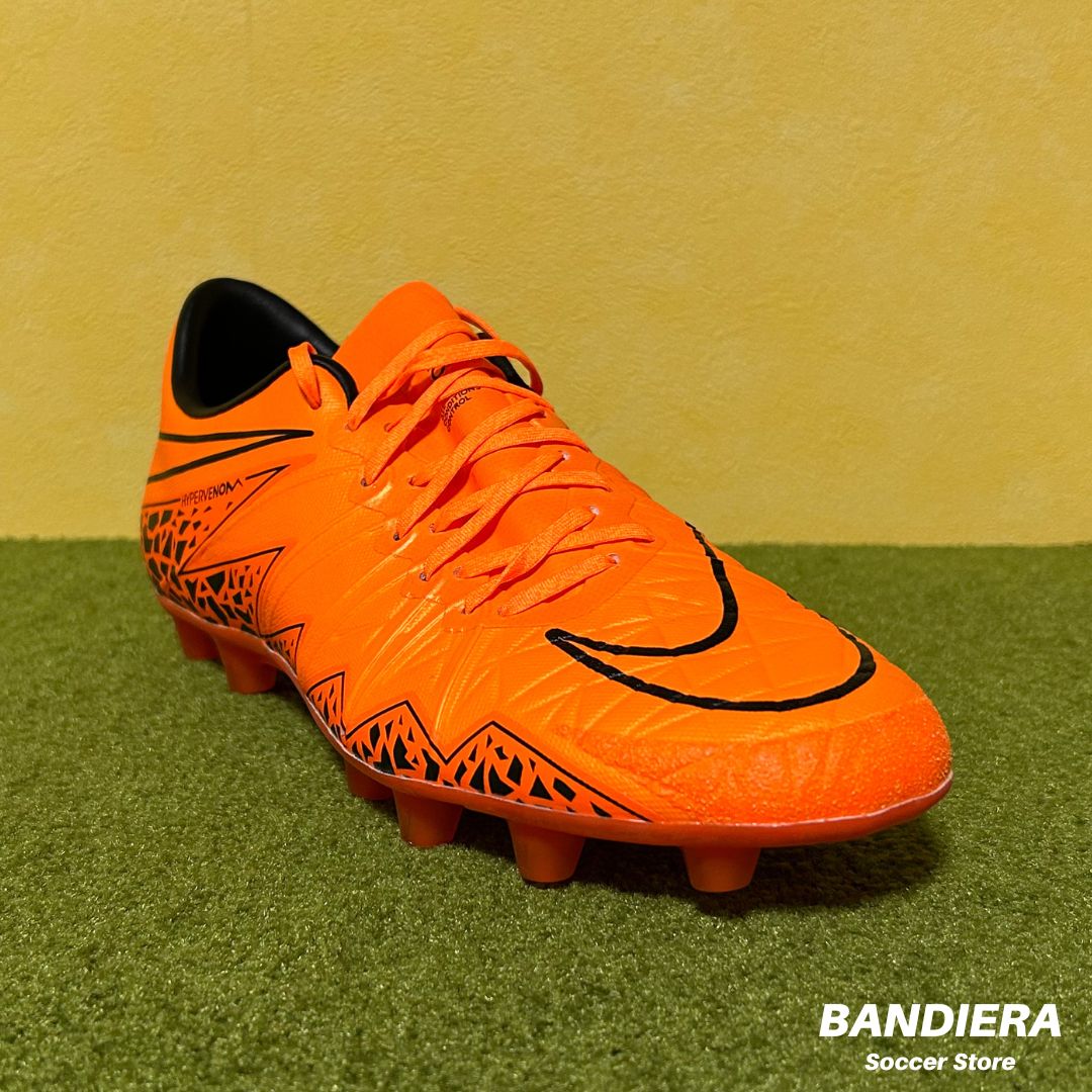 NIKE ナイキ サッカースパイク ハイパーヴェノム フィニッシュ HG-E（オレンジ×ブラック）749902 888