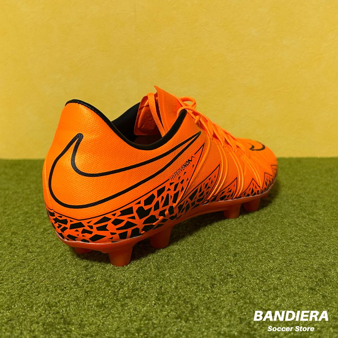NIKE ナイキ サッカースパイク ハイパーヴェノム フィニッシュ HG-E（オレンジ×ブラック）749902 888