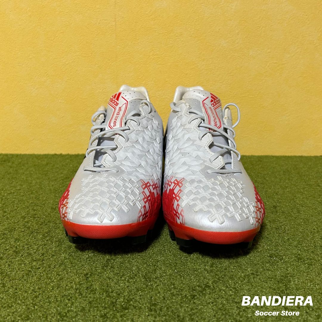 ADIDAS アディダス サッカースパイク プレデター リーサルゾーン ジャパン TRX HG（ホワイト×レッド）Q21724