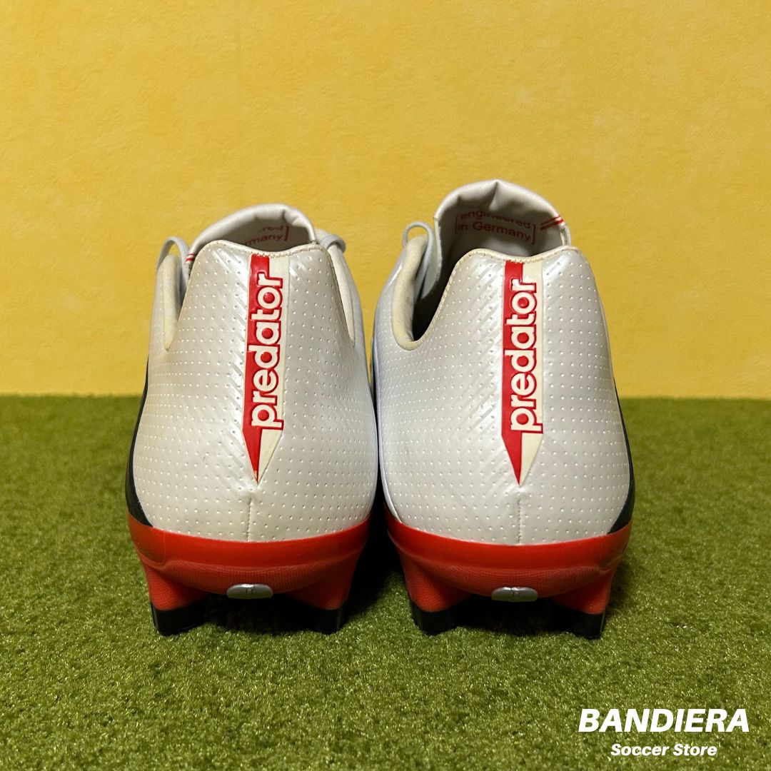 ADIDAS アディダス サッカースパイク プレデター リーサルゾーン ジャパン TRX HG（ホワイト×レッド）Q21724
