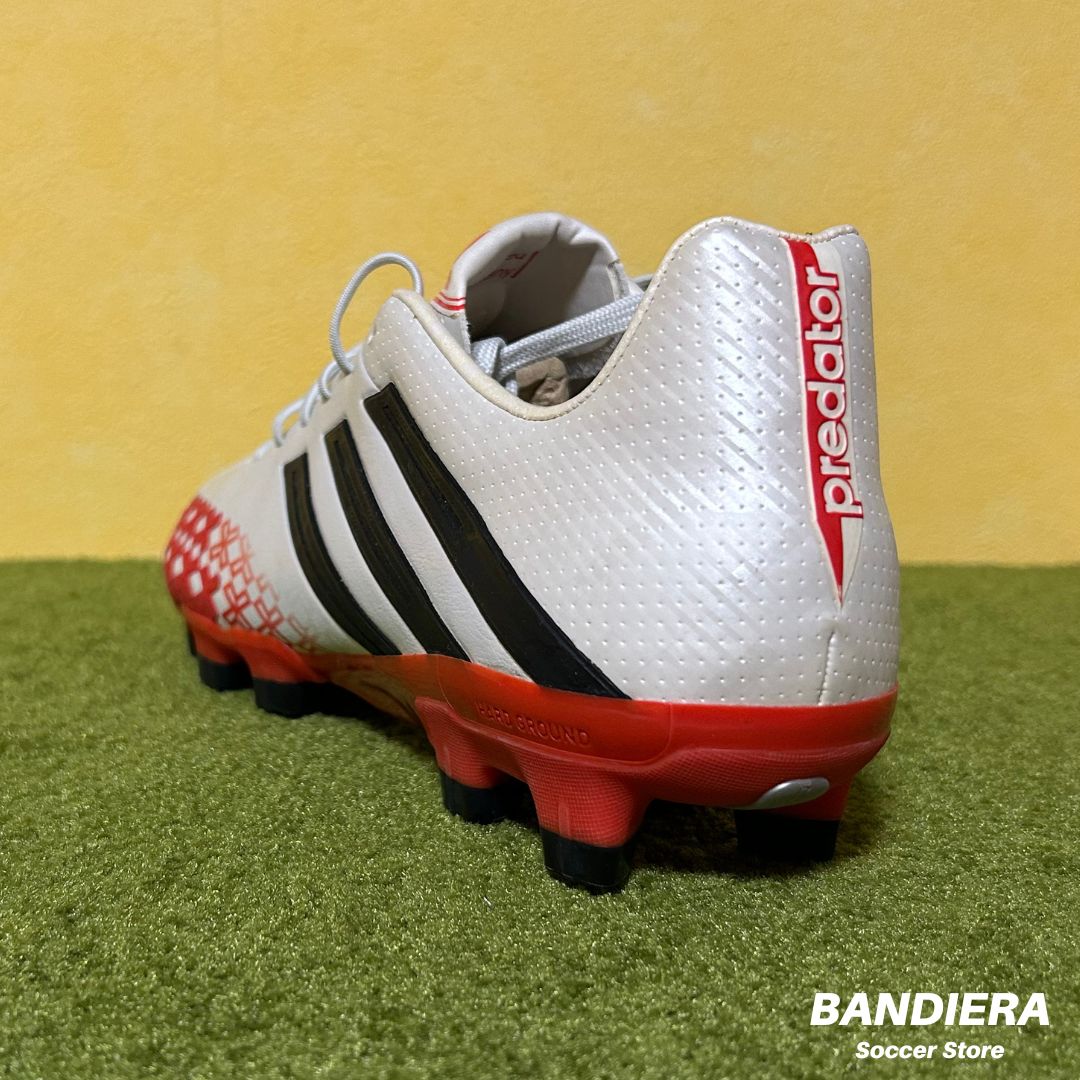 ADIDAS アディダス サッカースパイク プレデター リーサルゾーン ジャパン TRX HG（ホワイト×レッド）Q21724
