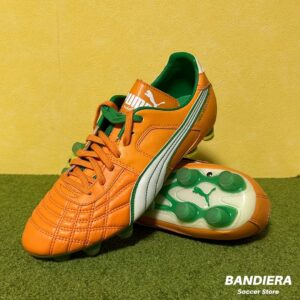 PUMA プーマ サッカースパイク パラメヒコライト HG（オレンジ×グリーン）102394 06