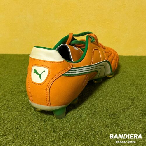 PUMA プーマ サッカースパイク パラメヒコライト HG（オレンジ×グリーン）102394 06