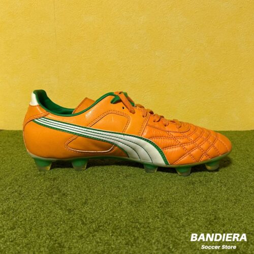 PUMA プーマ サッカースパイク パラメヒコライト HG（オレンジ×グリーン）102394 06
