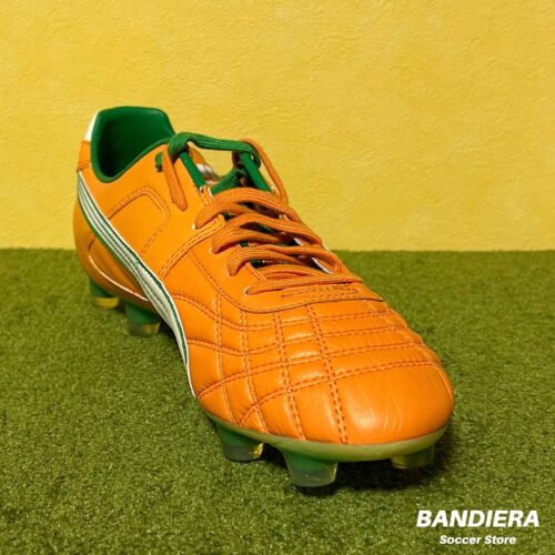 PUMA プーマ サッカースパイク パラメヒコライト HG（オレンジ×グリーン）102394 06
