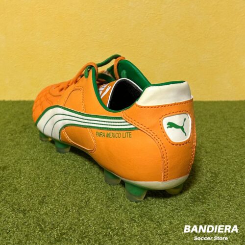 PUMA プーマ サッカースパイク パラメヒコライト HG（オレンジ×グリーン）102394 06